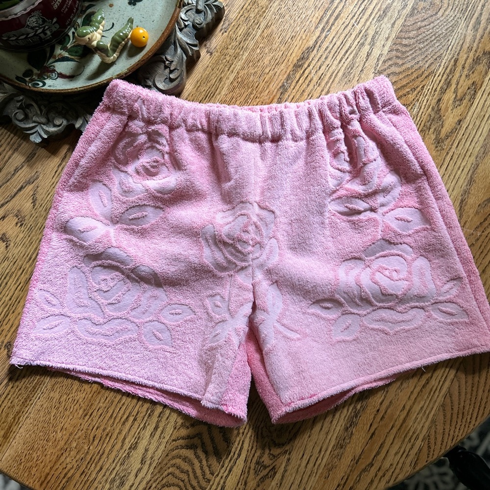 Vintage Fieldcrest towel shorts